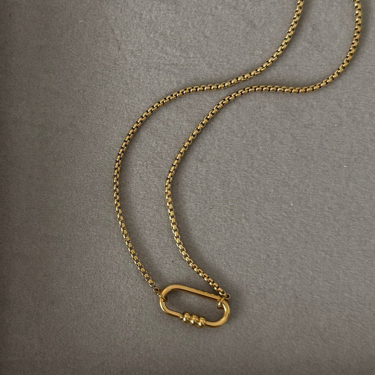 Namaste Jewelry - Carabiner Necklace