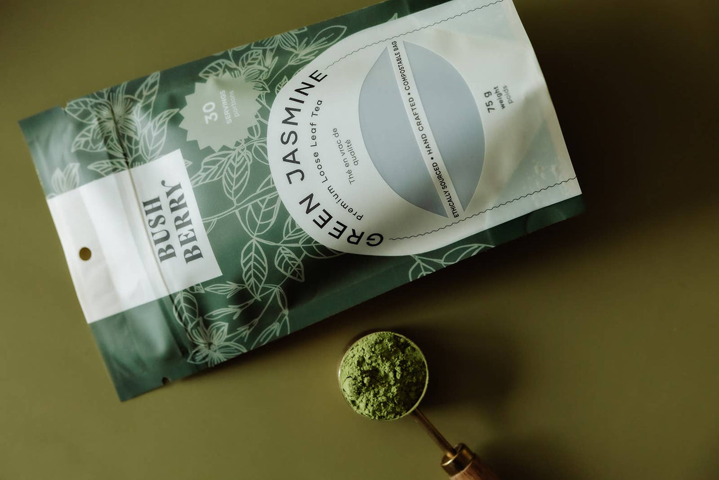 Bush Berry - Organic Green Jasmine Tea
