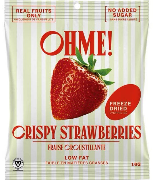 OHME! Foods - Crispy Strawberries (Snack Size)