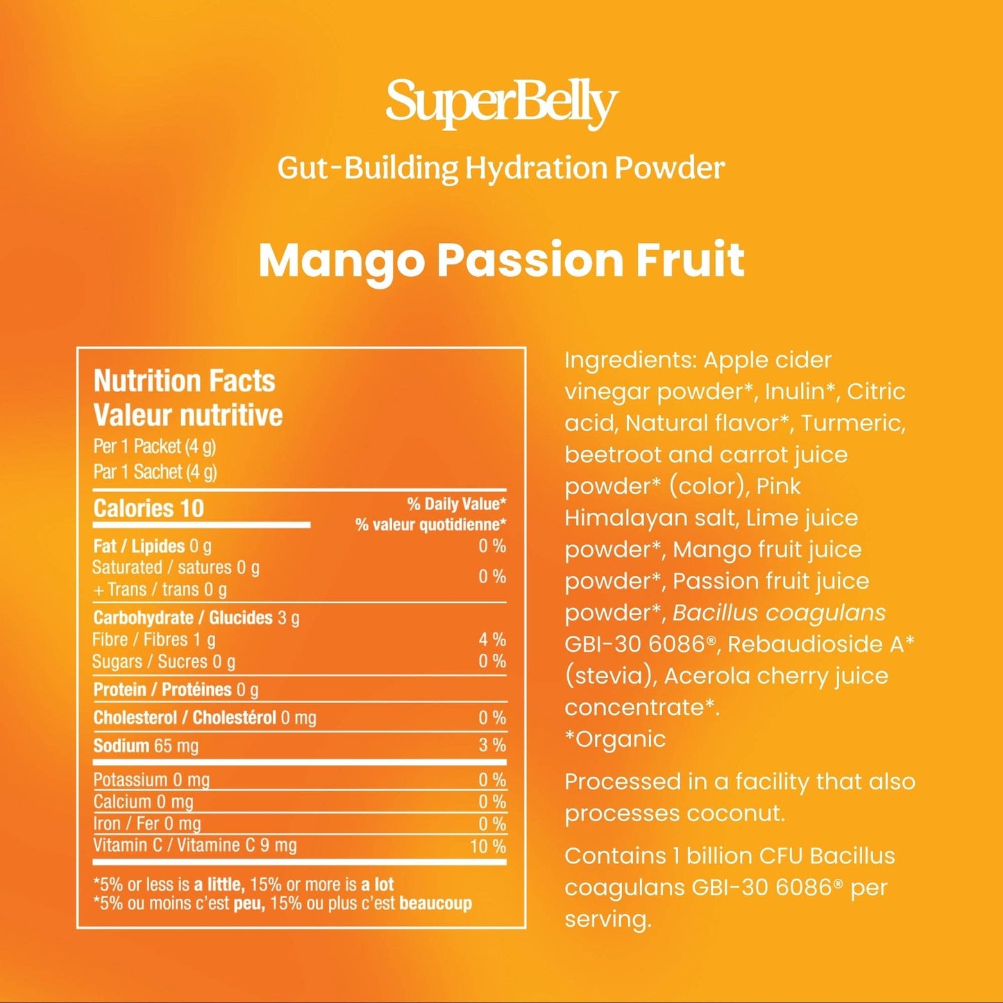 Blume - SuperBelly: Mango Passion Fruit
