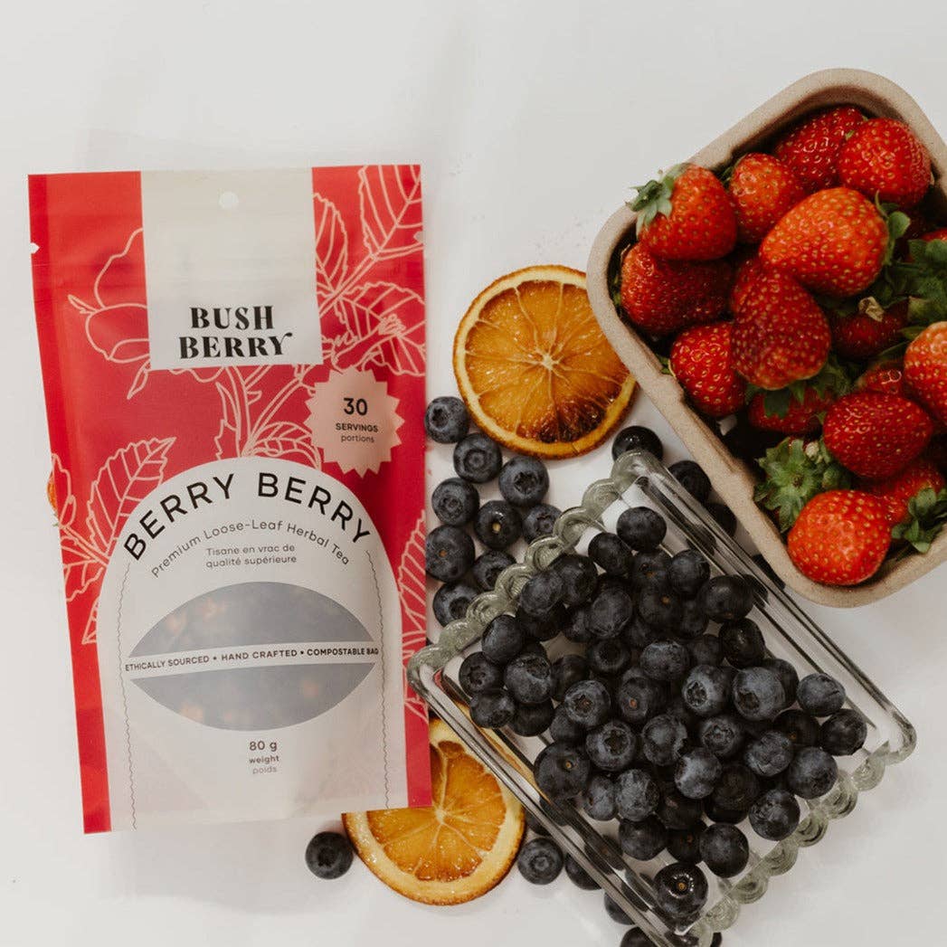 Bush Berry - Organic Berry Berry Loose Leaf Tea