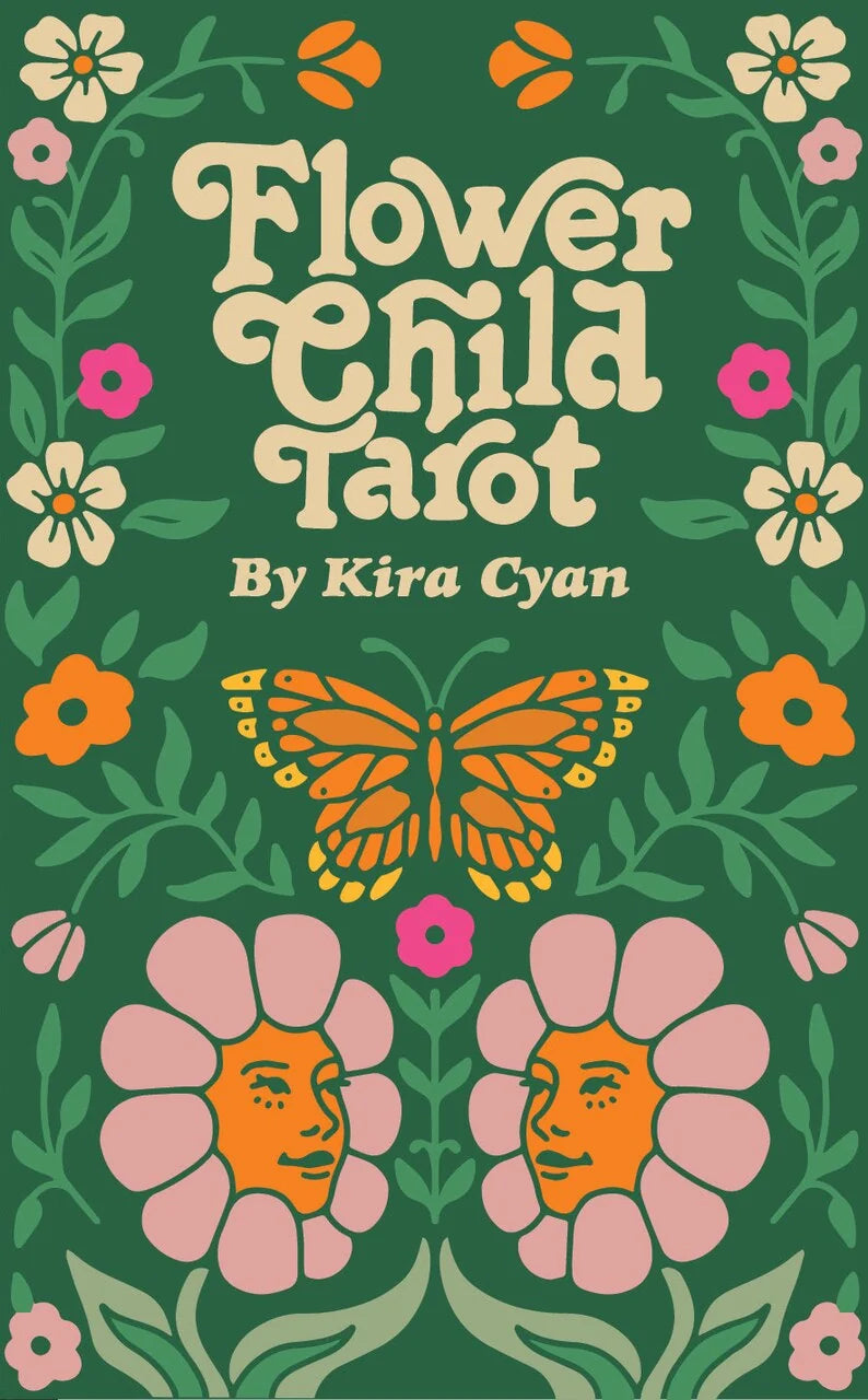 Flower Child Tarot: Deck & Guidebook
