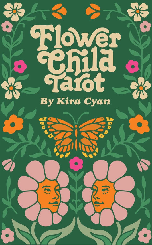 Flower Child Tarot: Deck & Guidebook