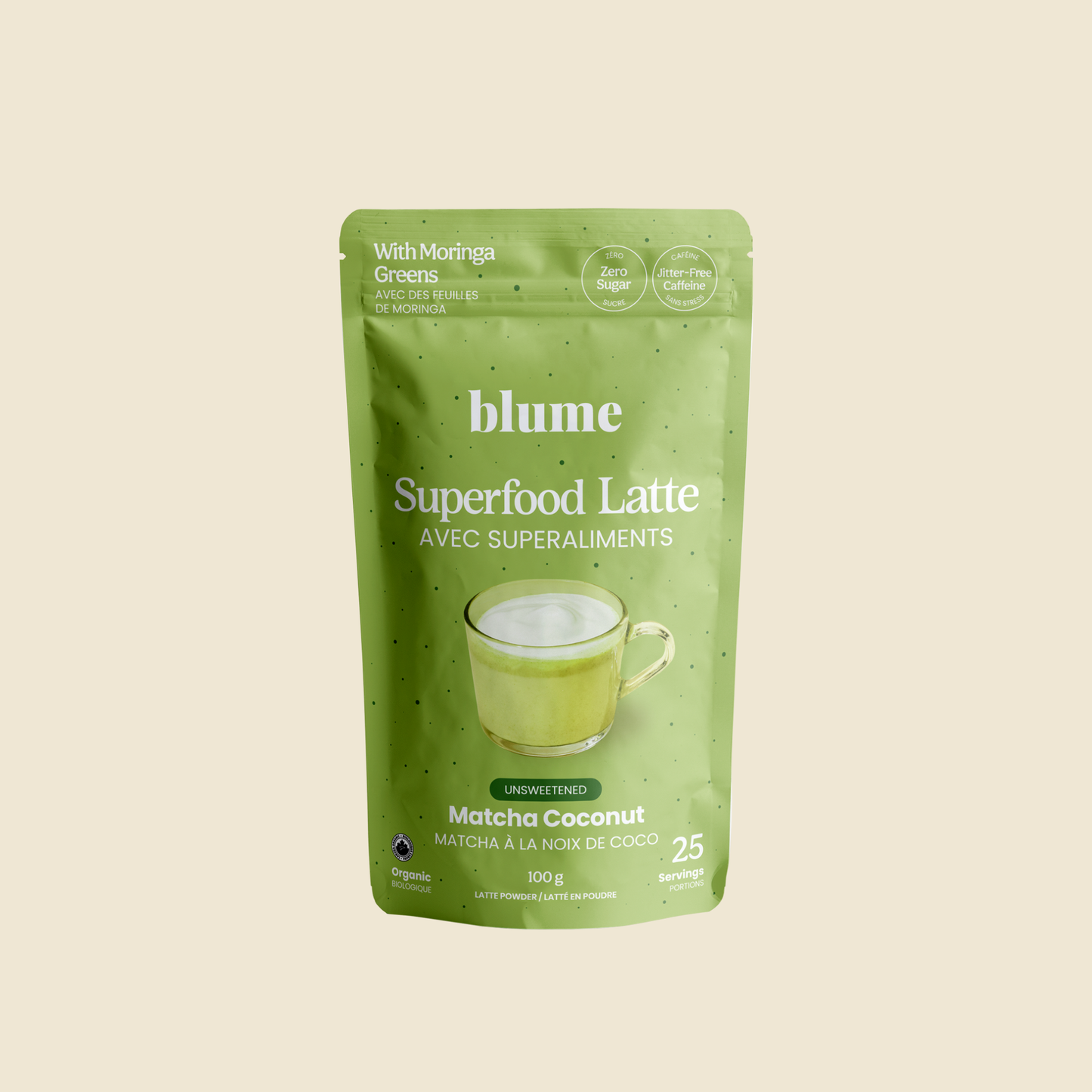 Blume - Superfood Latte Powder: Matcha Coconut