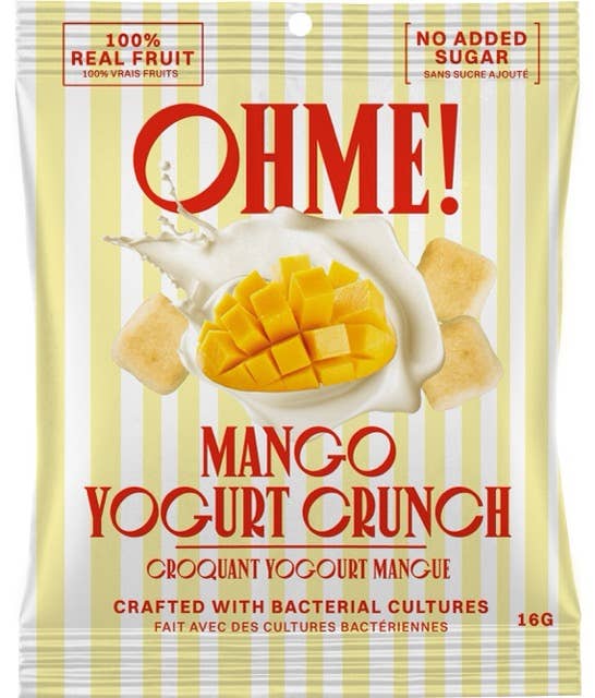 OHME! Foods - Mango Yogurt Crunch (Snack Size)