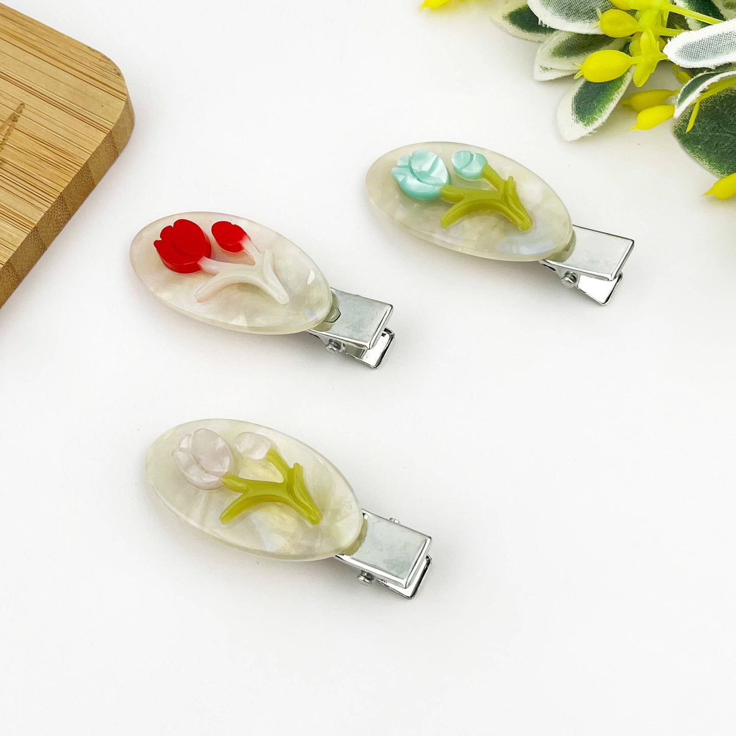 Hair Clip - Tulip Barrette