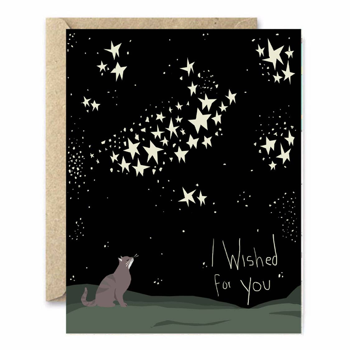 Greeting Card - Consideate Cat