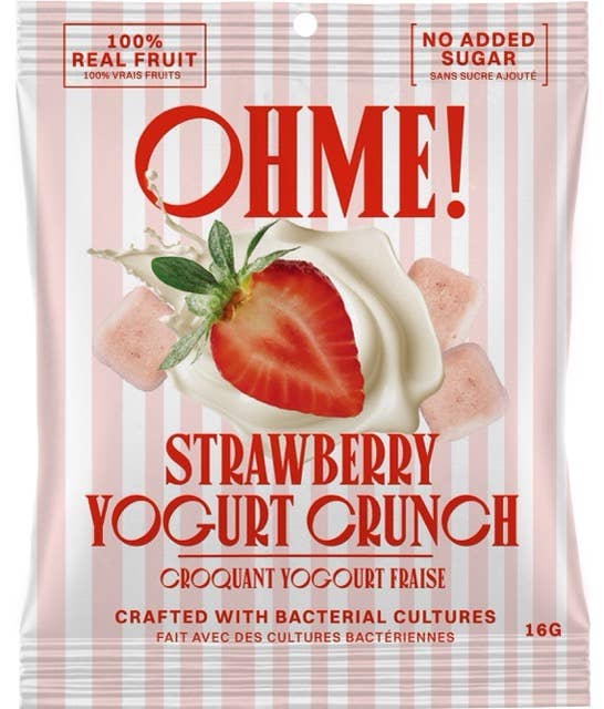 OHME! Foods - Strawberry Yogurt Crunch (Snack Size)