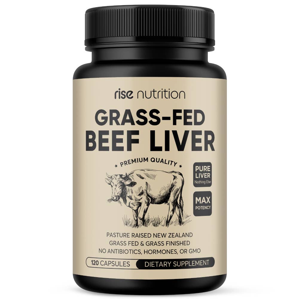 Rise Nutrition - Grass-Fed Beef Liver
