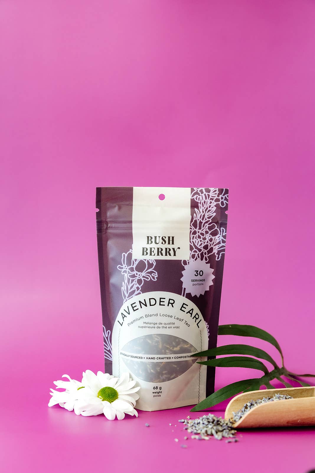 Bush Berry - Organic Lavender Earl Loose leaf tea