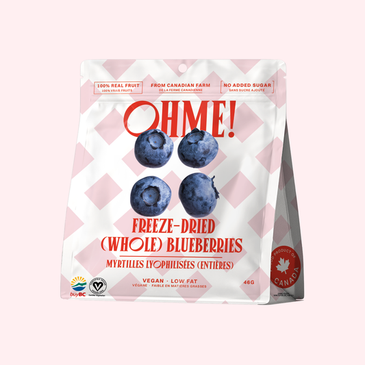 OHME! Foods - Freeze-Dried Blueberries