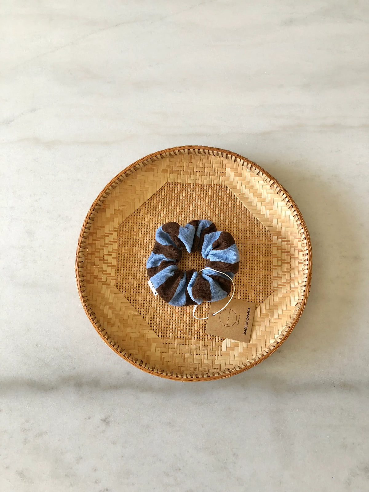 Billy Bamboo - Striped Towel Scrunchie