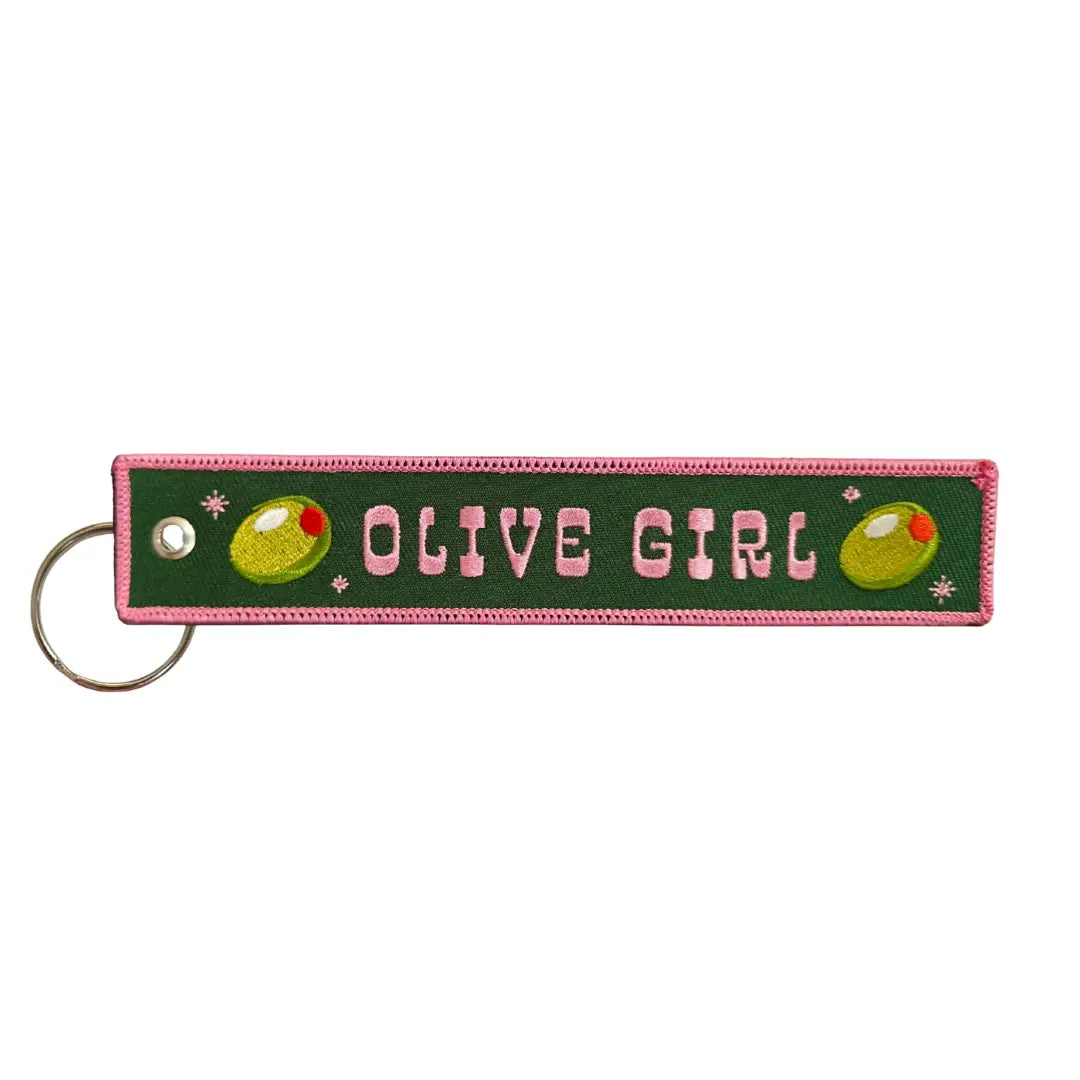 Lucky Goods Paper - Embroidered Keychain
