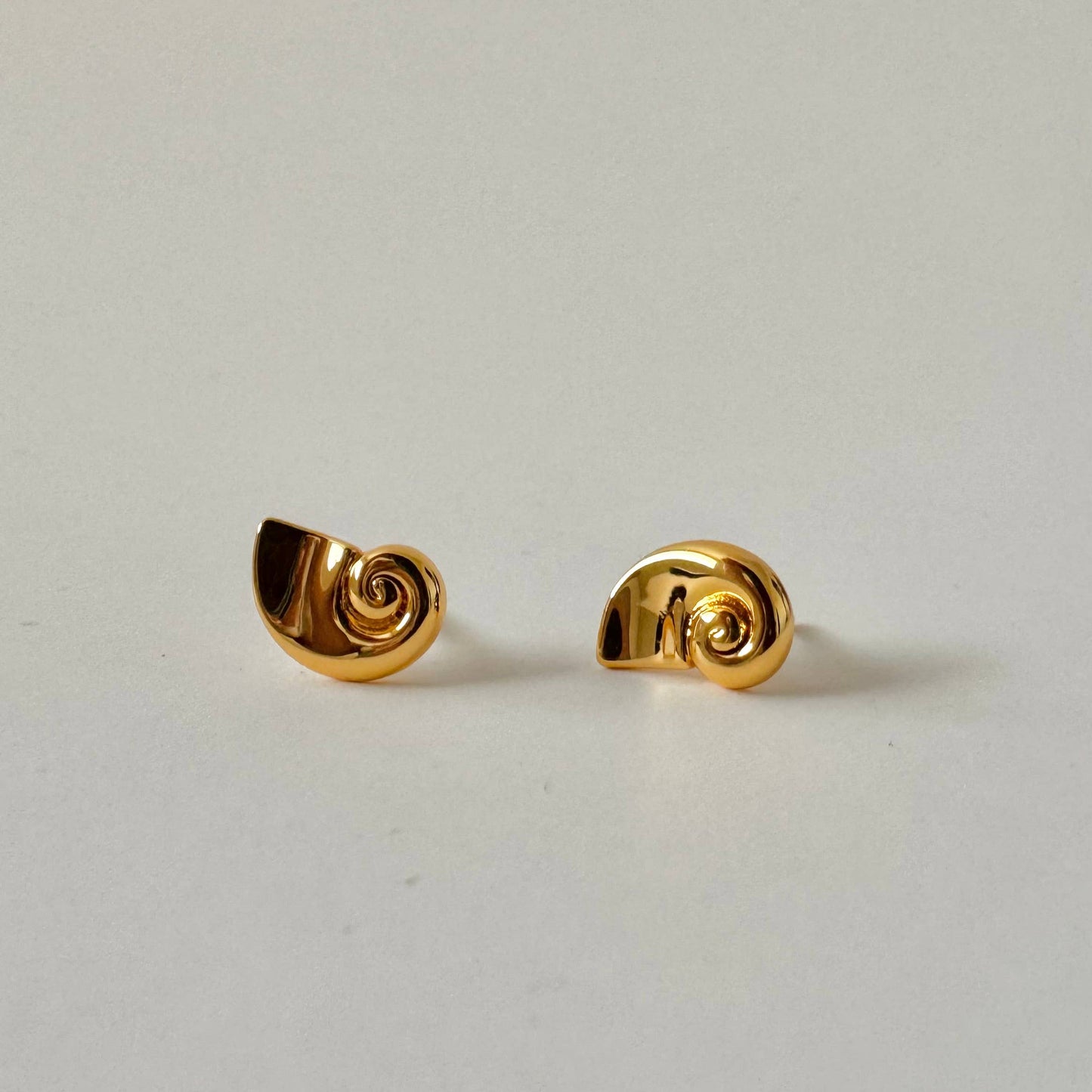 Namaste Jewelry - Nautilus Shell Studs