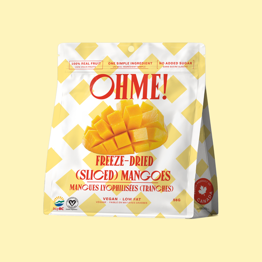 OHME! Foods - Freeze-Dried Mangoes