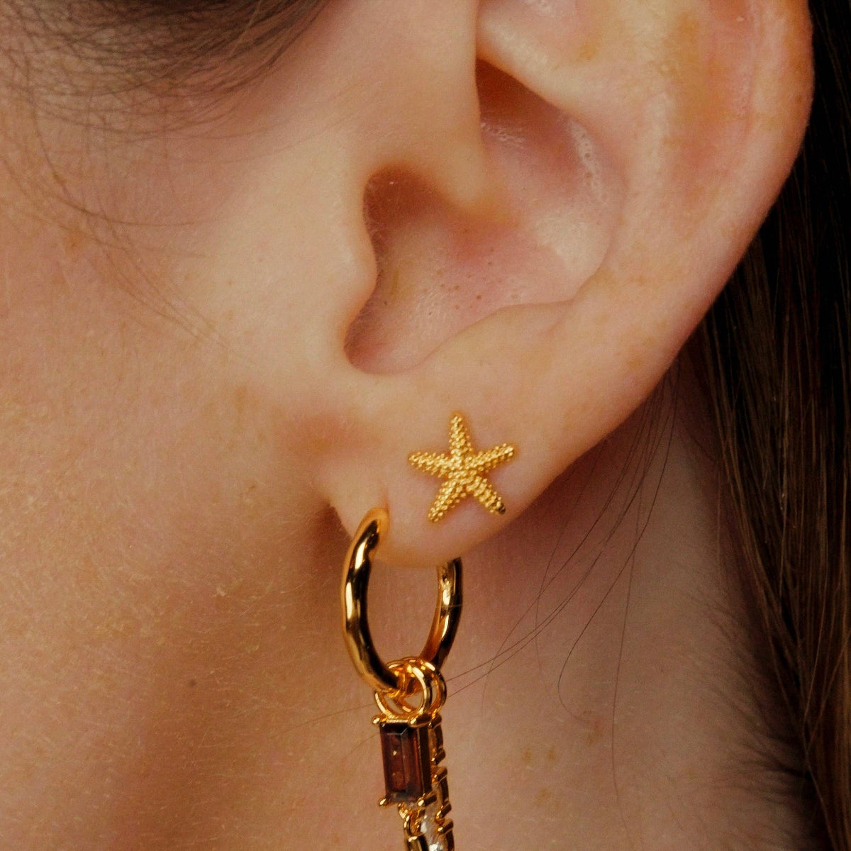 Namaste Jewelry - Starfish Studs