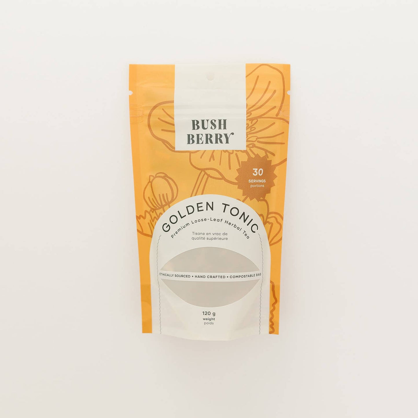 Bush Berry - Organic Golden Tonic Loose Leaf Tea