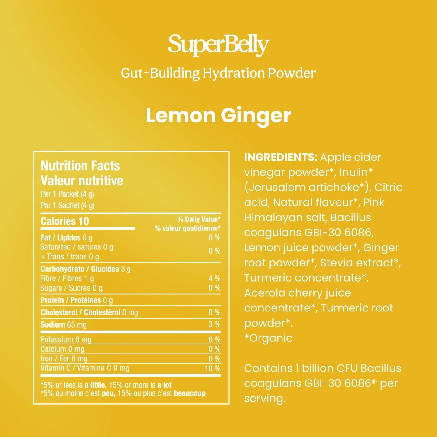 Blume - SuperBelly: Lemon Ginger