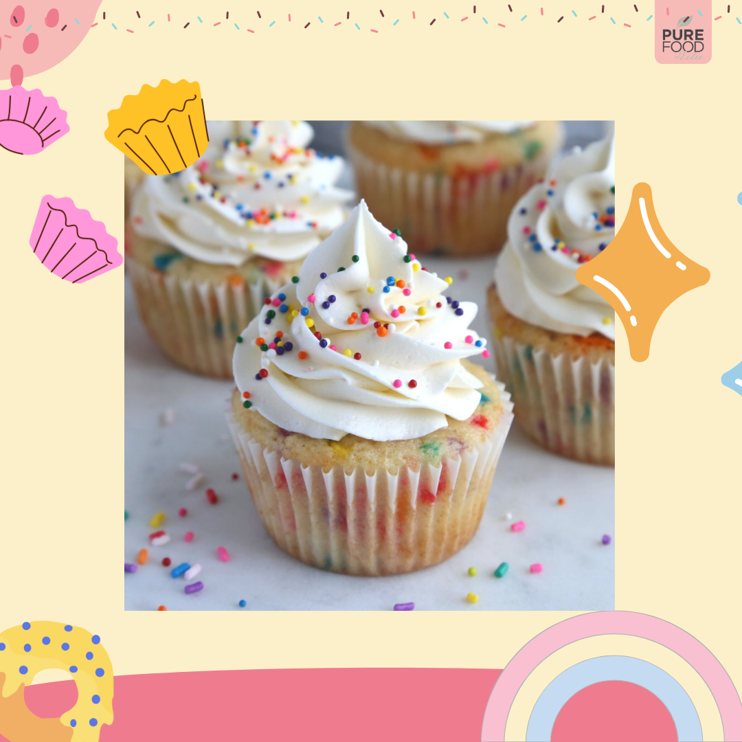 Pure Food - Rainbow All Natural Round Sprinkles