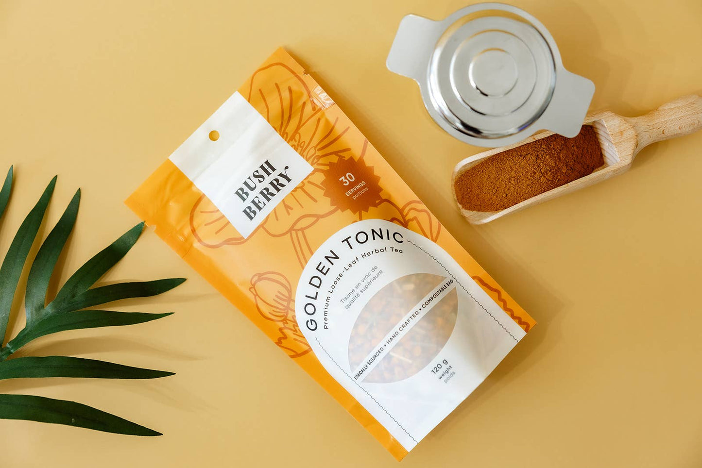 Bush Berry - Organic Golden Tonic Loose Leaf Tea