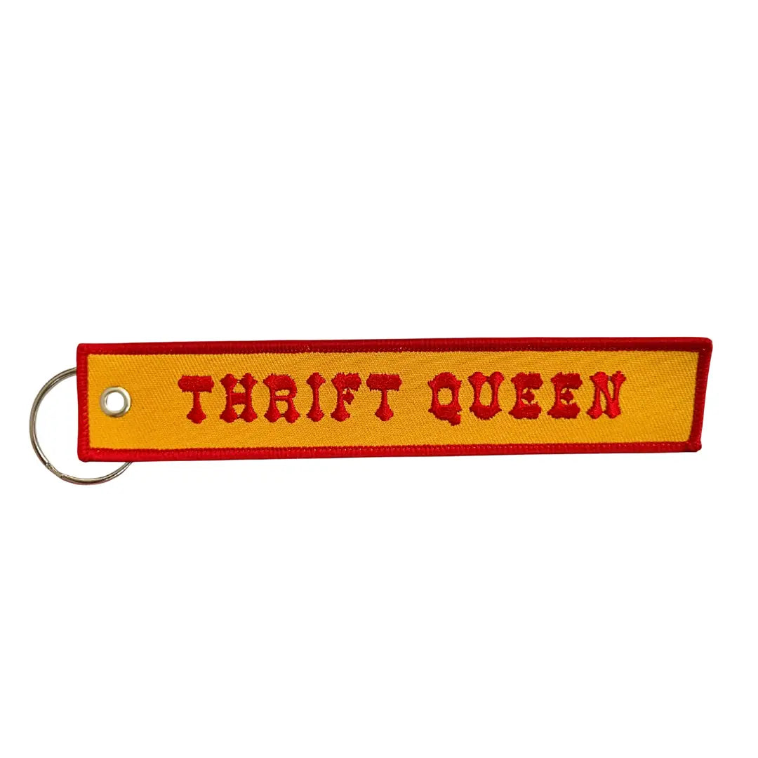 Lucky Goods Paper - Embroidered Keychain