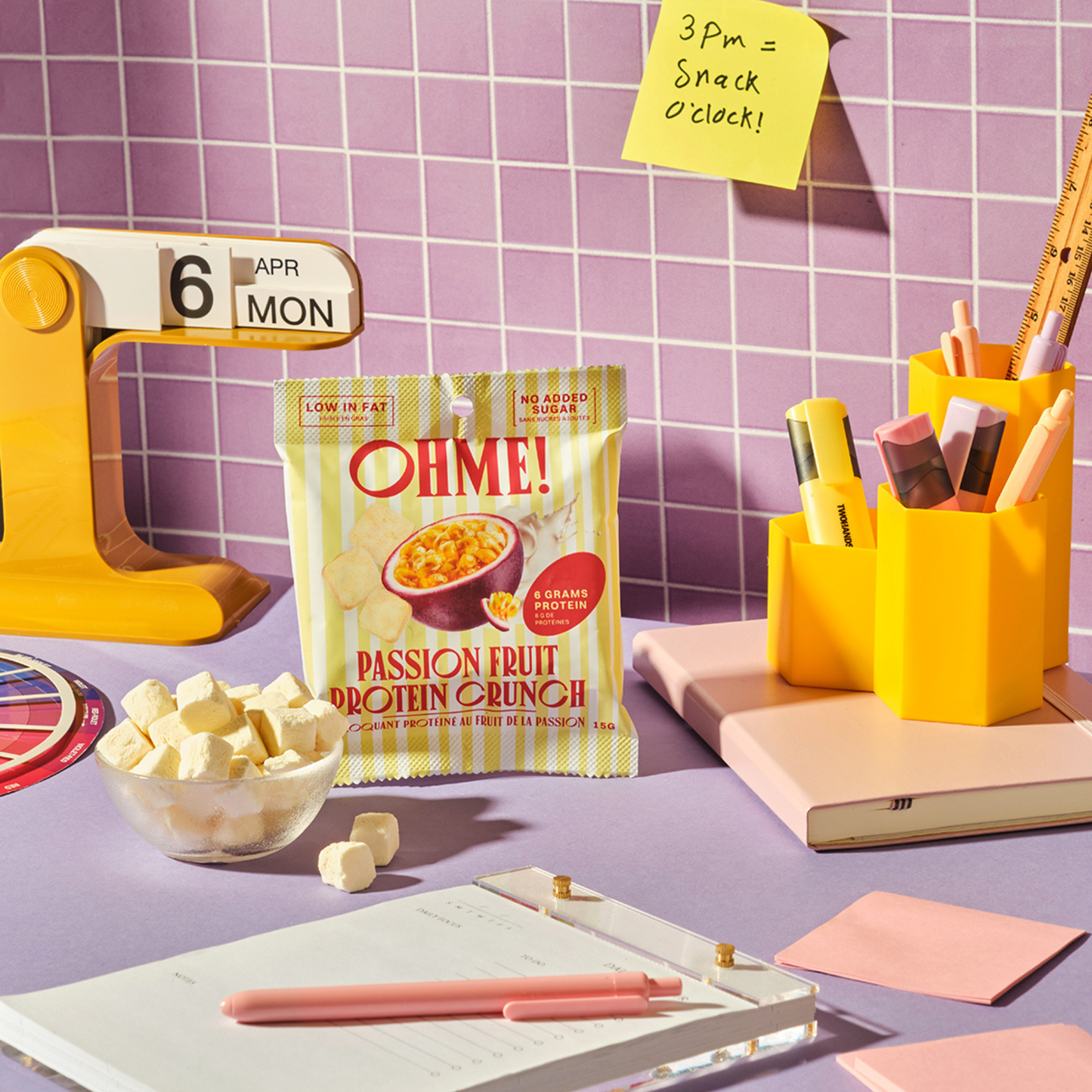 OHME! Foods - Passion Fruit Protein Crunch