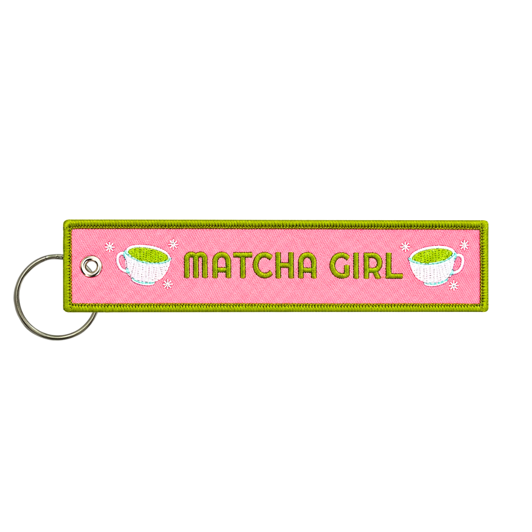Lucky Goods Paper - Embroidered Keychain