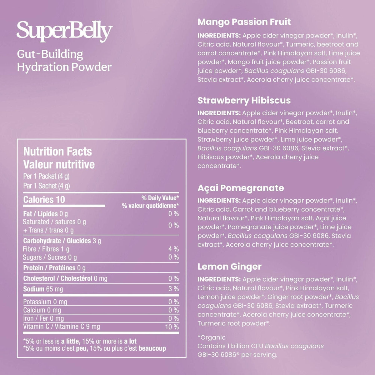 Blume - SuperBelly Variety Pack