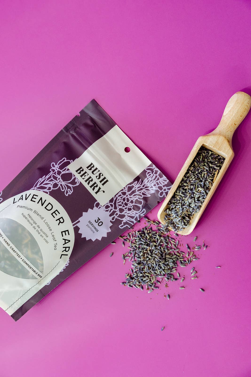Bush Berry - Organic Lavender Earl Loose leaf tea