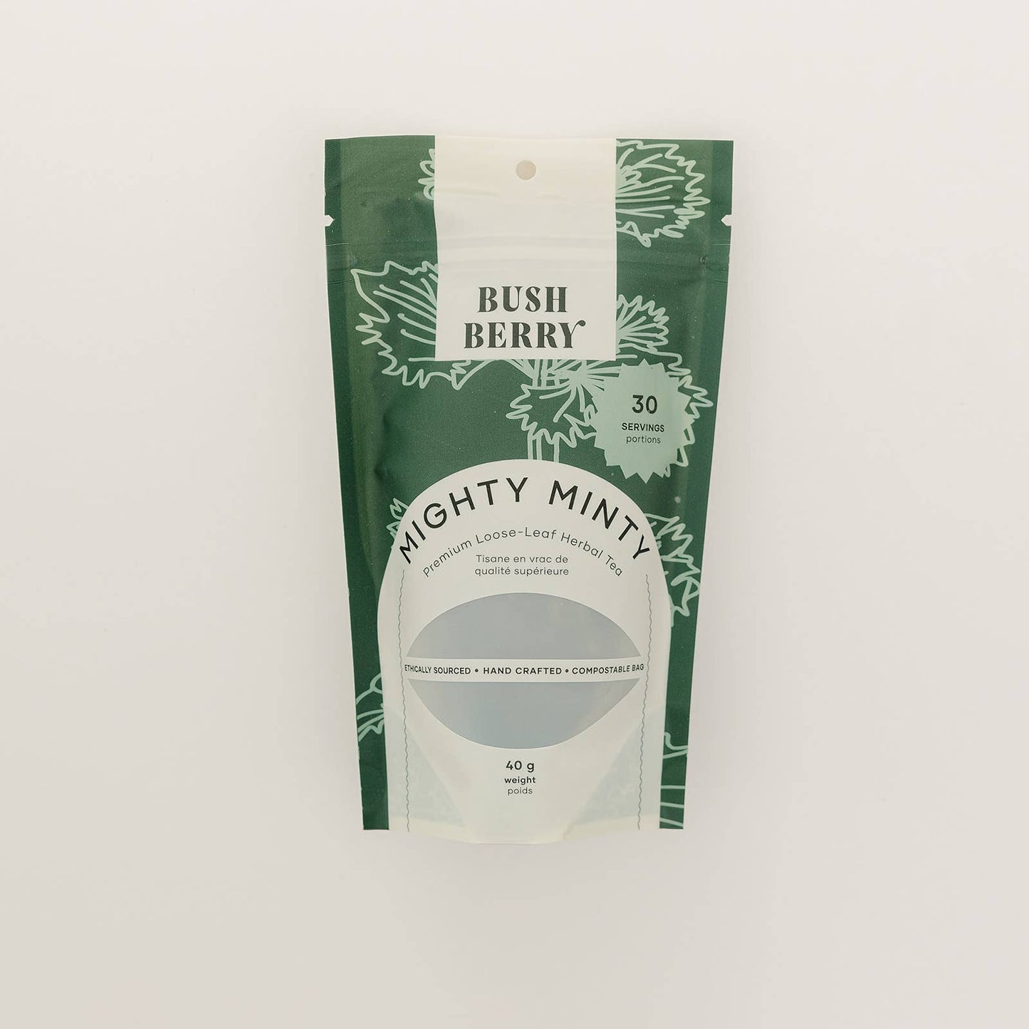 Bush Berry - Organic Mighty Minty loose leaf tea