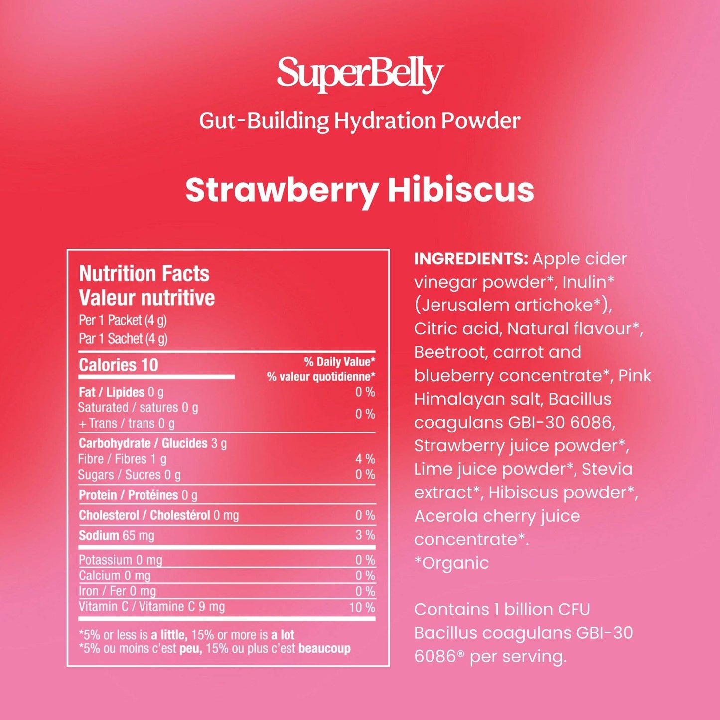 Blume - SuperBelly: Strawberry Hibiscus