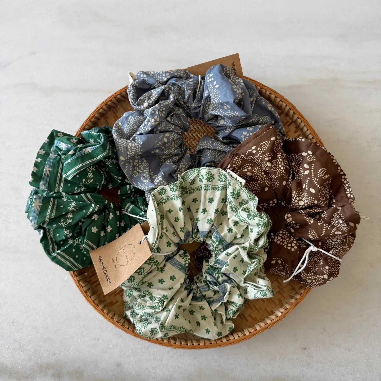Billy Bamboo - Cotswold Floral Scrunchie