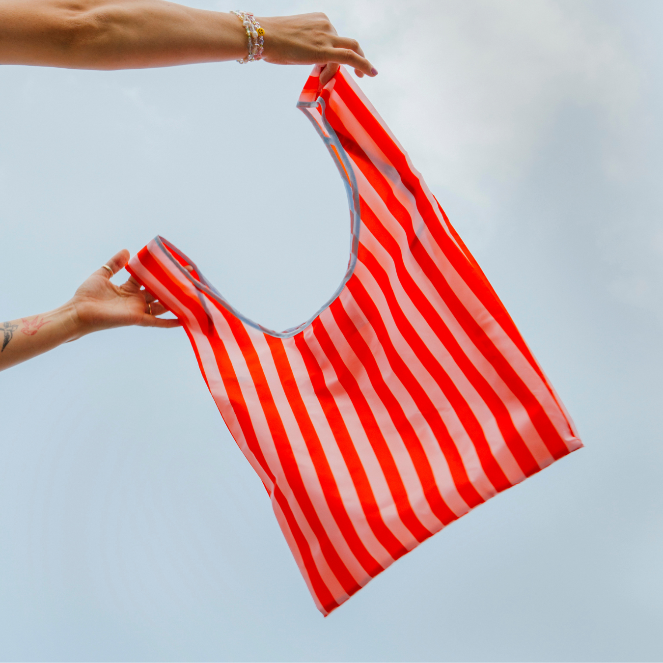 Lucky Goods Paper Foldable Nylon Tote