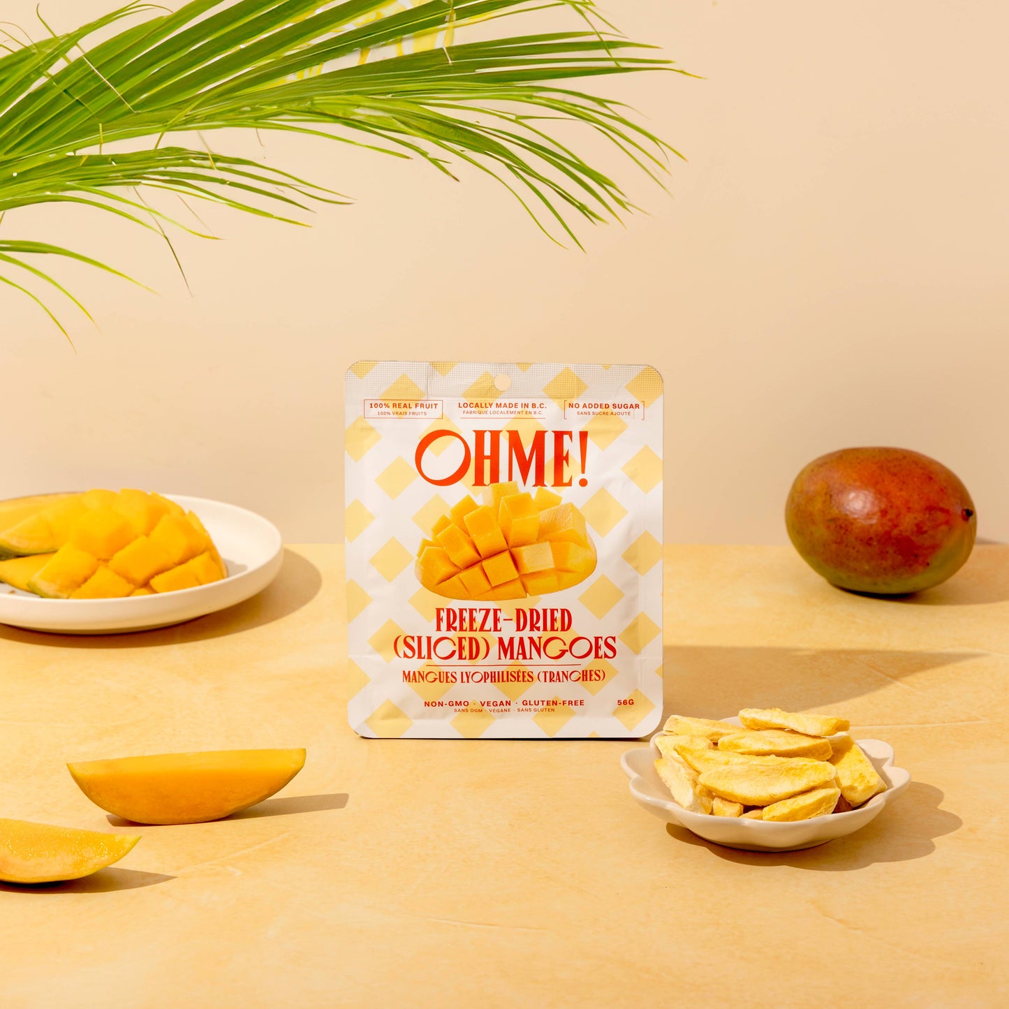 OHME! Foods - Freeze-Dried Mangoes