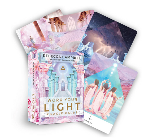 Work Your Light Oracle Cards: A 44-card Deck And Guidebook