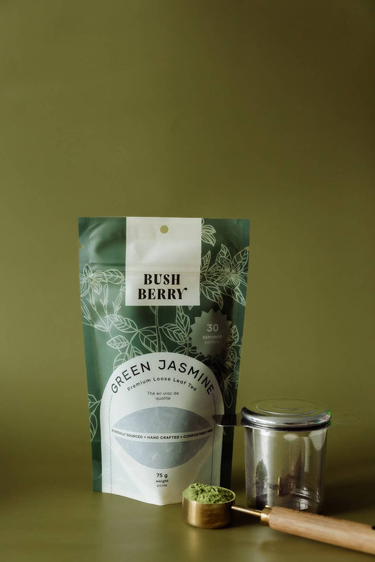 Bush Berry - Organic Green Jasmine Tea
