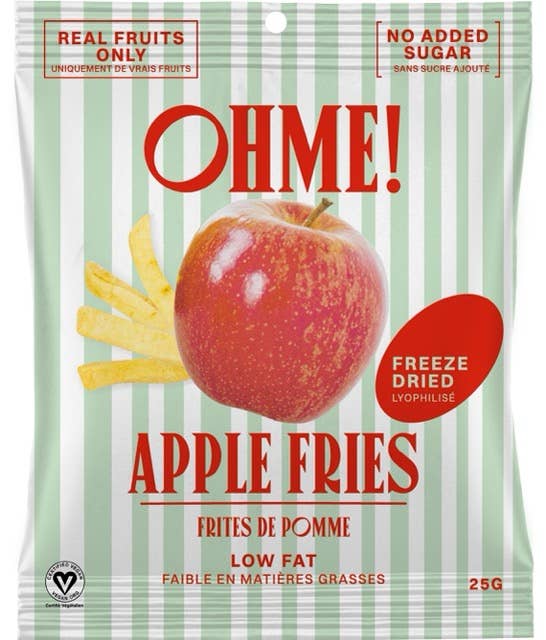 OHME! Foods - Apple Fries (Snack Size)