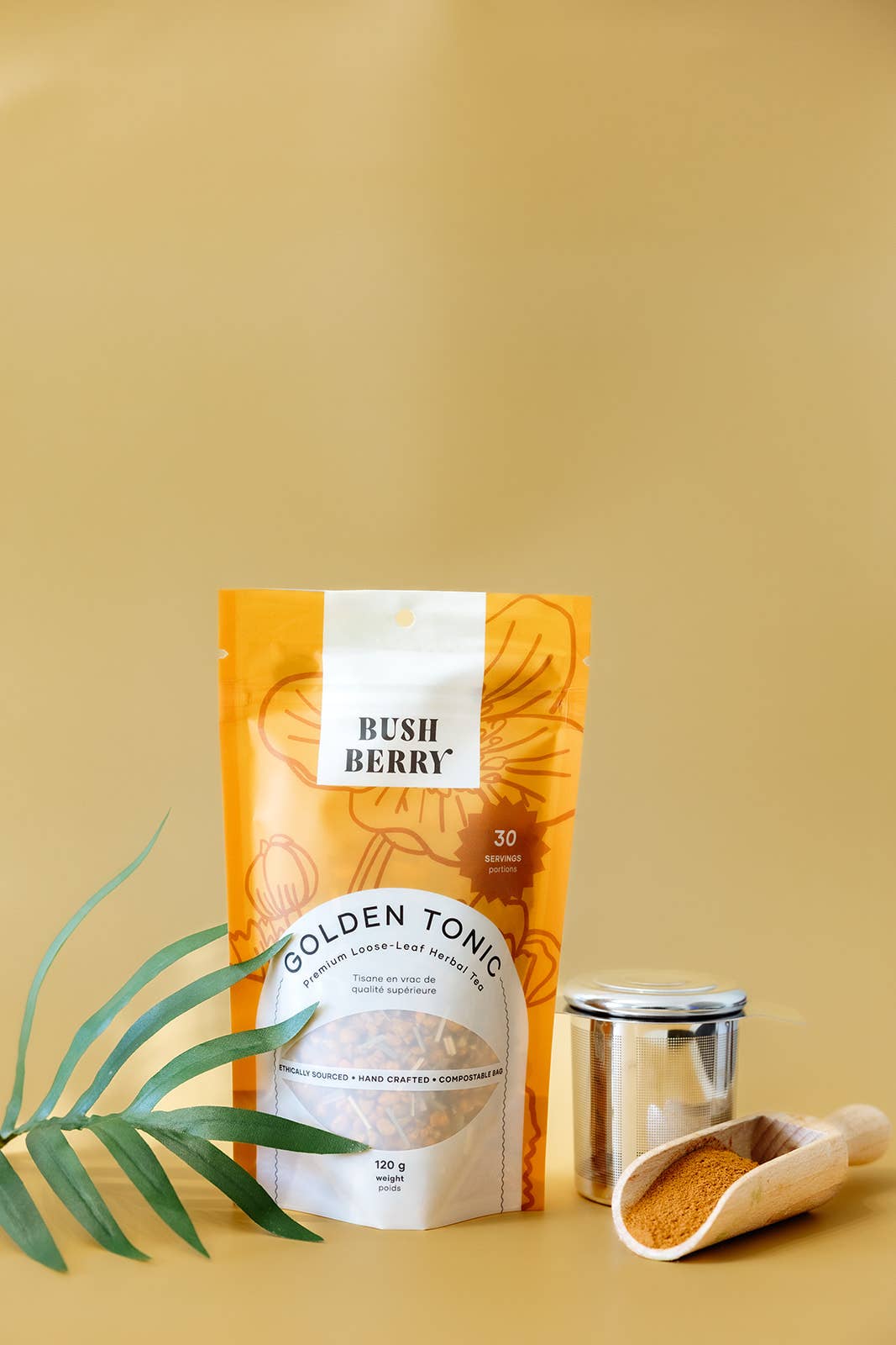 Bush Berry - Organic Golden Tonic Loose Leaf Tea