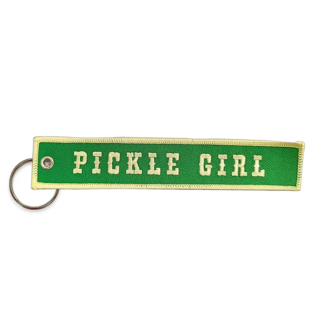 Lucky Goods Paper - Embroidered Keychain