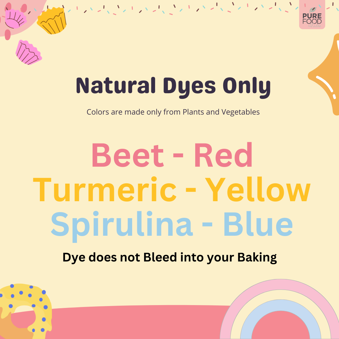 Pure Food - Rainbow Candy Coated Chocolate Chips