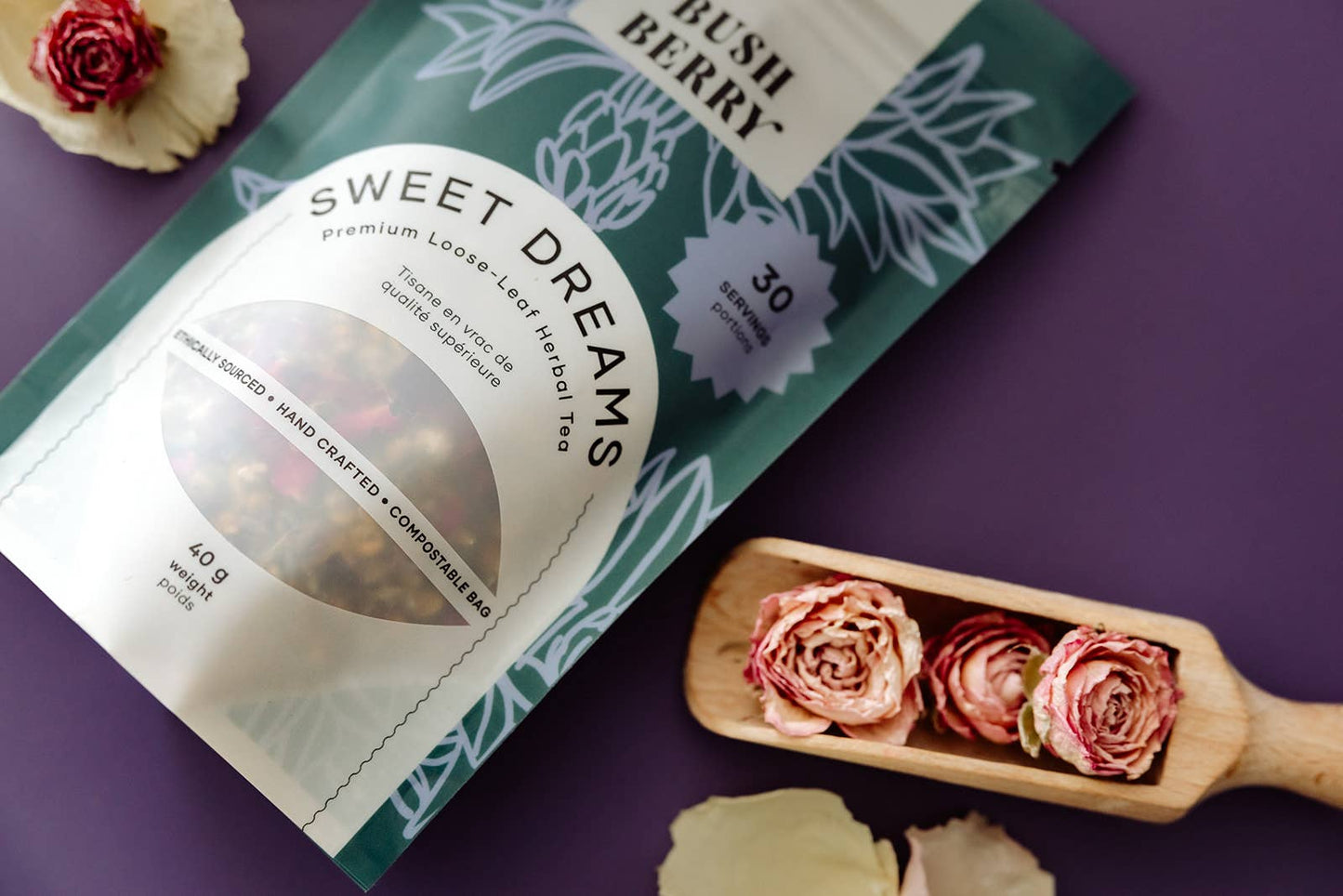 Bush Berry - Organic Sweet Dreams Loose Leaf Tea