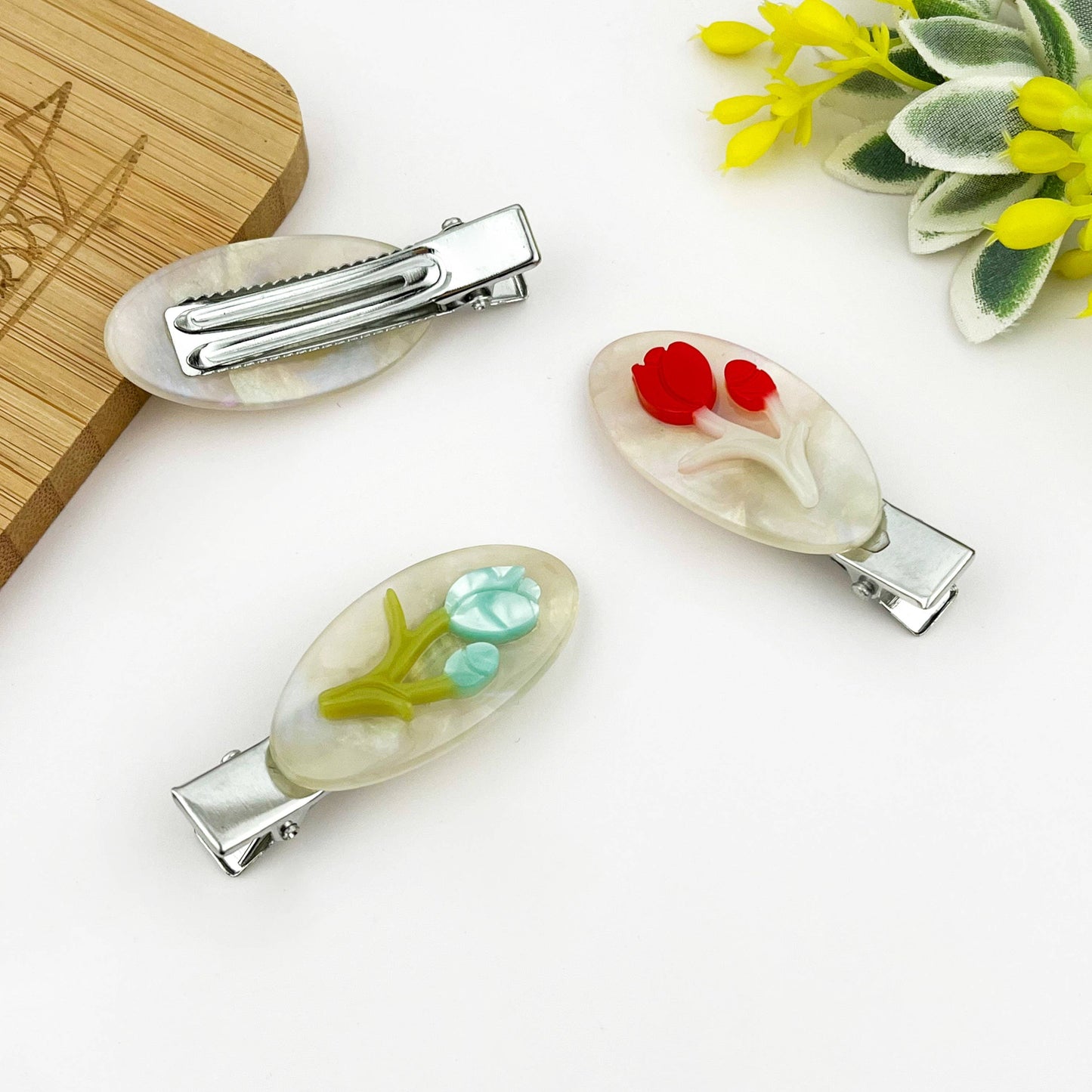Hair Clip - Tulip Barrette
