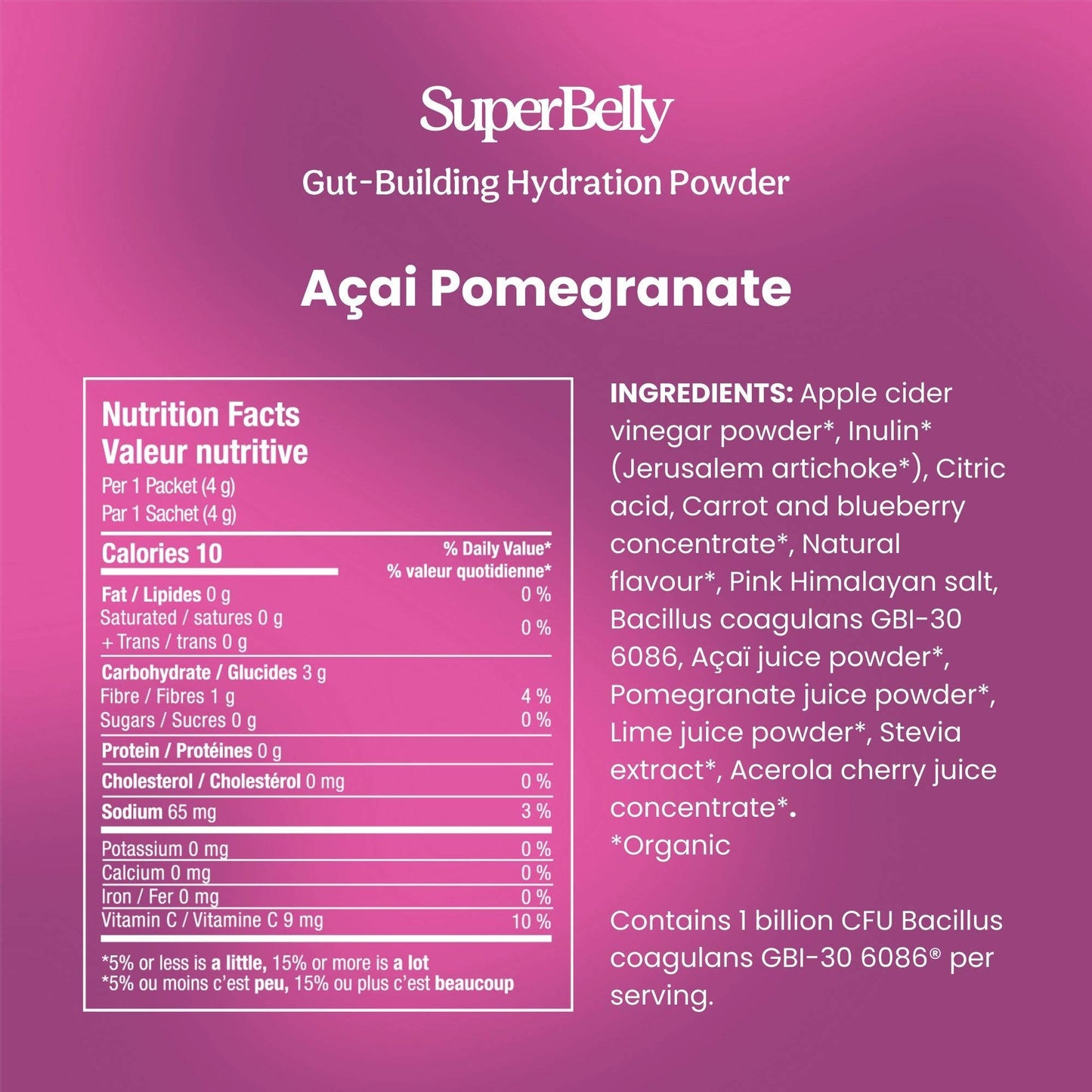 Blume - SuperBelly: Açai Pomegranate