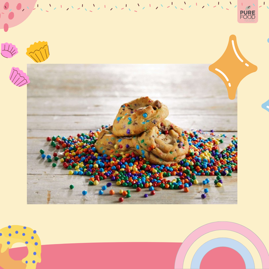Pure Food - Rainbow Candy Coated Chocolate Chips