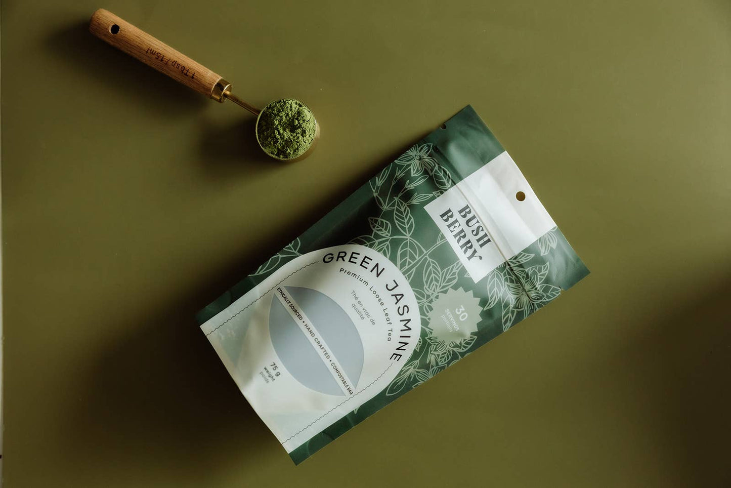Bush Berry - Organic Green Jasmine Tea
