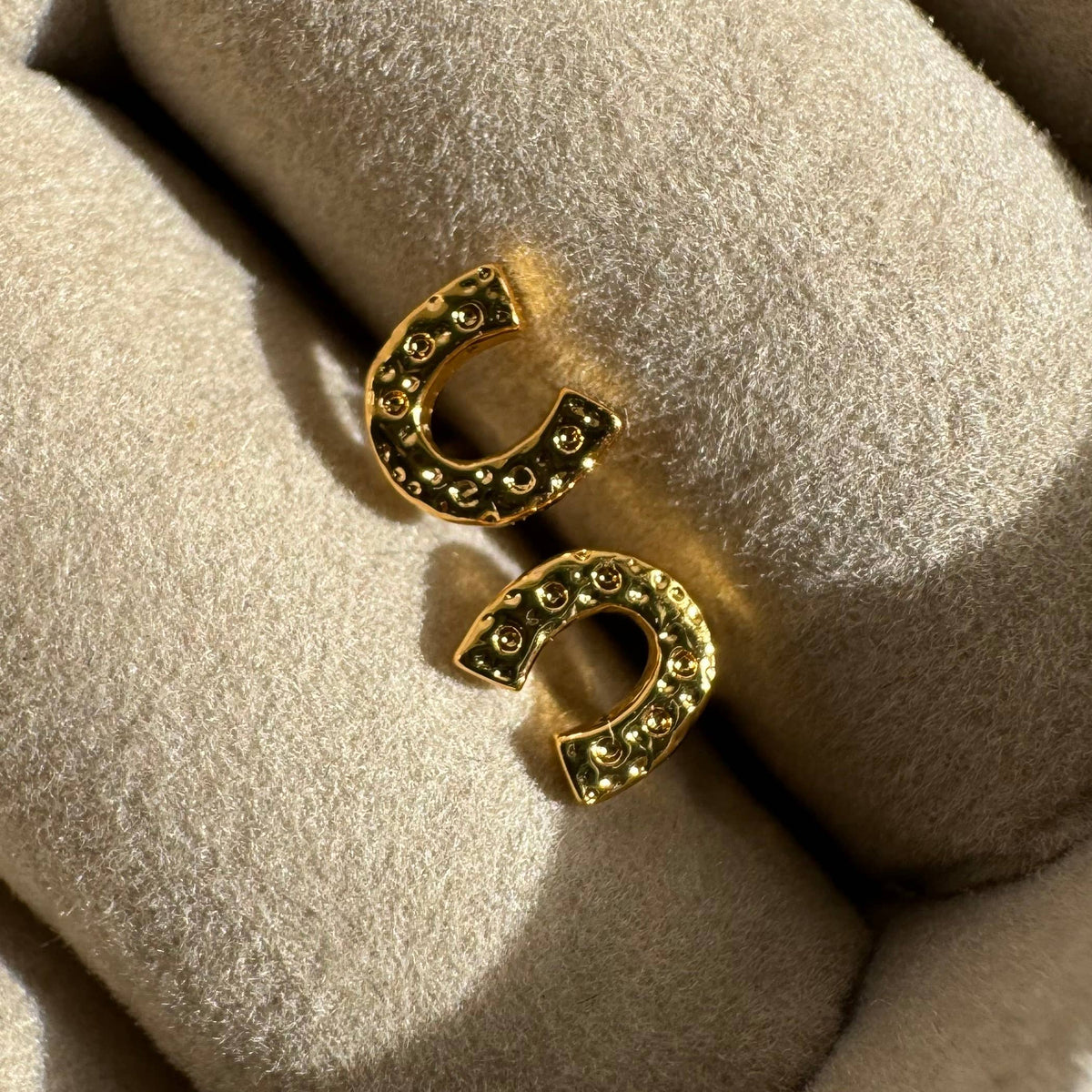 Namaste Jewelry - Mini Horseshoe Studs