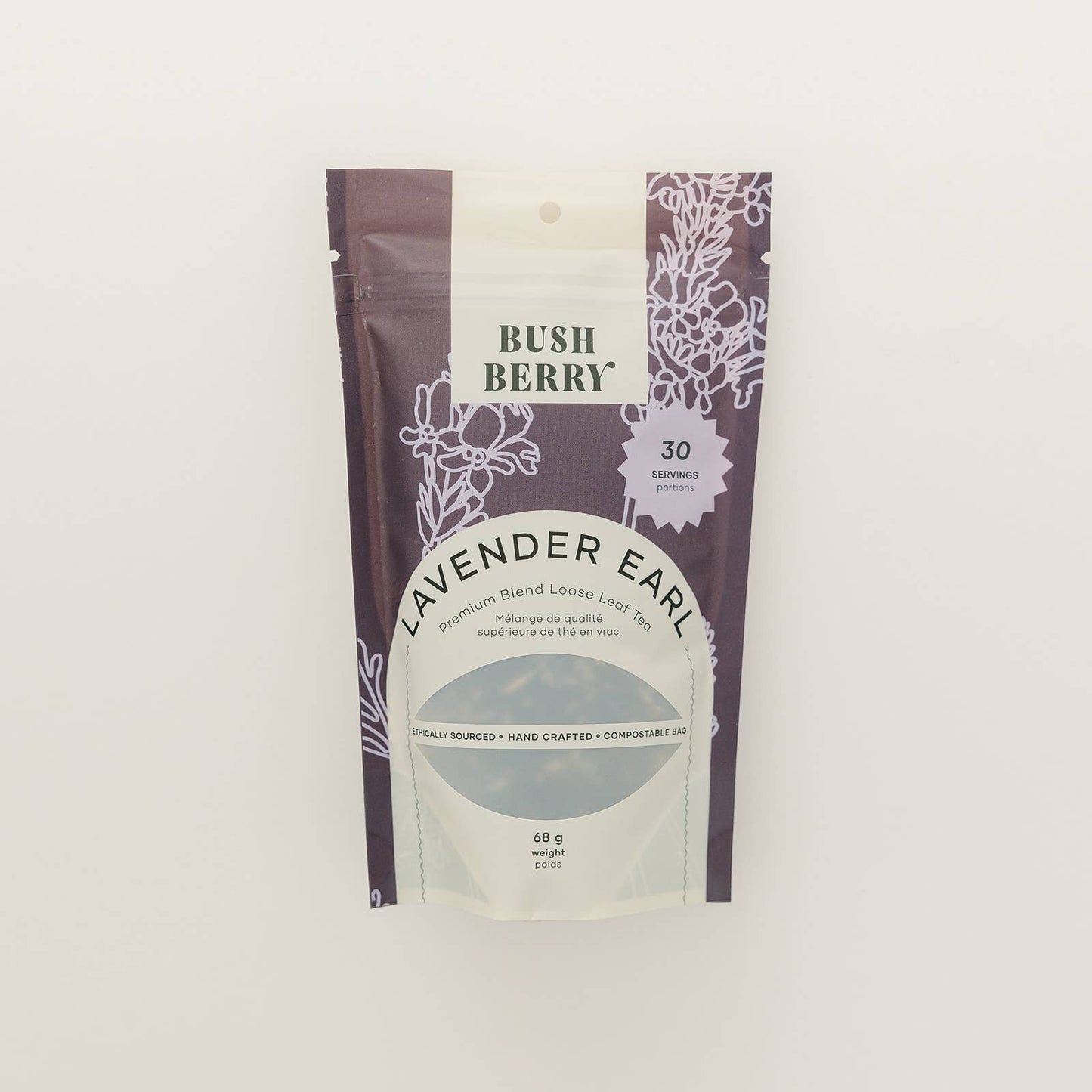 Bush Berry - Organic Lavender Earl Loose leaf tea
