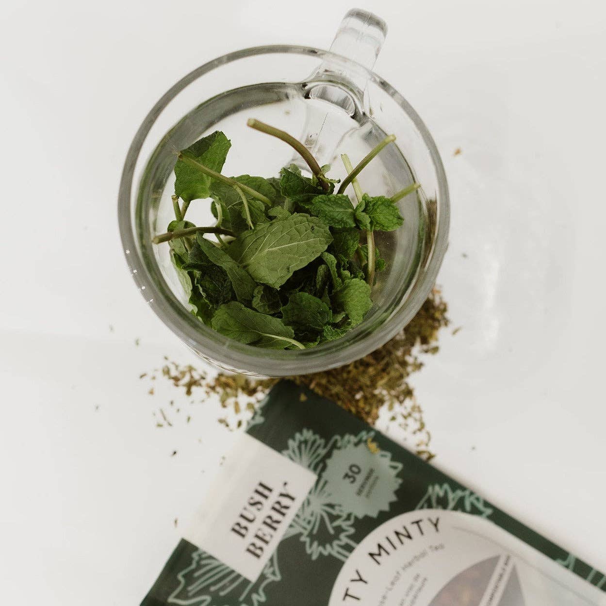 Bush Berry - Organic Mighty Minty loose leaf tea