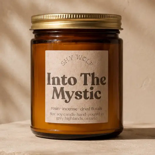 Shy Wolf Candles