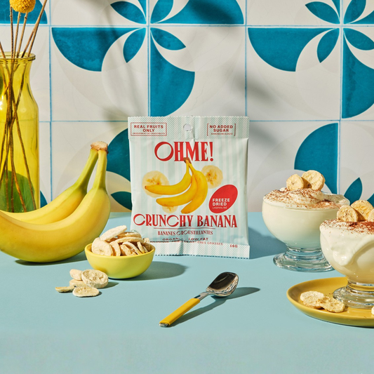 OHME! Foods - Crunchy Banana (Snack Size)